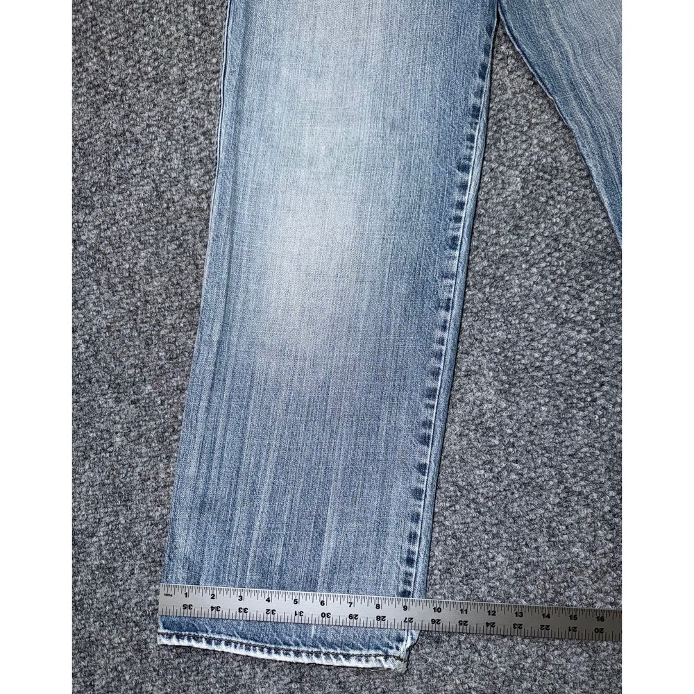 Mavi Men's Light Blue Light Wash Straight Denim Jeans Regular Fit Cotton 31x30 - Picture 9 of 10